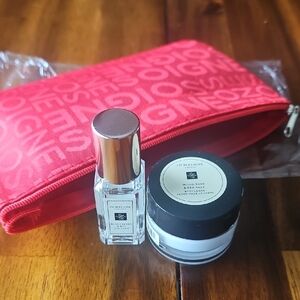 Jo Malone Fragrance and Cream Set with Red Pouch